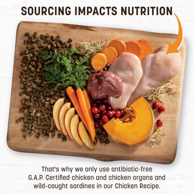 Show full view: Earth Animal Wisdom Air-Dried Chicken Recipe Premium Natural Dog Food, 128-oz bag slide 4 of 11