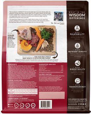 Show full view: Earth Animal Wisdom Air-Dried From the Land Recipe with Venison, Beef, & Bison Premium Natural Dog Food, 128-oz bag slide 3 of 11