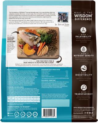 Show full view: Earth Animal Wisdom Air-Dried From the Sea Recipe with Catfish, Clams, & Sardines Premium Natural Dog Food, 32-oz bag slide 3 of 11
