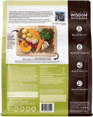 Show full view: Earth Animal Wisdom From the Seed Recipe Premium Plant-Based Natural Air-Dried Dog Food, 32-oz bag slide 3 of 11