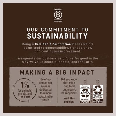 Show full view: Earth Animal Wisdom From the Seed Recipe Premium Plant-Based Natural Air-Dried Dog Food, 128-oz bag slide 10 of 11