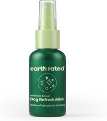 Earth Rated Deodorizing & Conditioning Refresh Mist for Dogs, White Tea & Basil Scent, 1-fl oz bottle