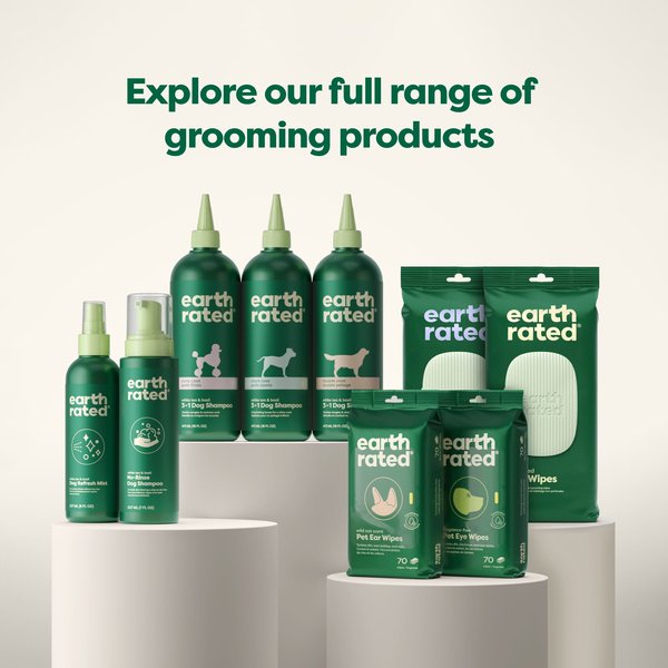 Show full view: Earth Rated Deodorizing & Conditioning Refresh Mist for Dogs, White Tea & Basil Scent, 8-fl oz bottle slide 6 of 9