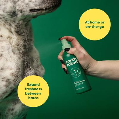 Show full view: Earth Rated Deodorizing & Conditioning Refresh Mist for Dogs, White Tea & Basil Scent, 8-fl oz bottle slide 2 of 9