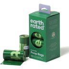 Earth Rated Dog Poop Bags, Refill Rolls, Lavender Scented, 120 count