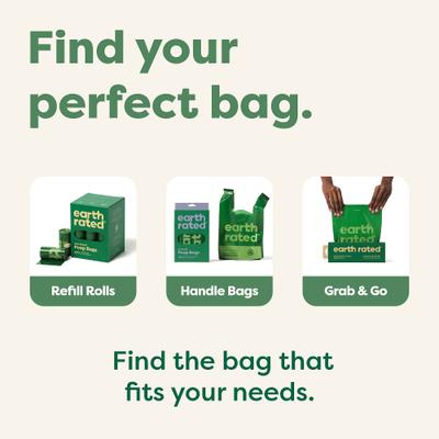 Show full view: Earth Rated Dog Poop Bags, Refill Rolls, Lavender Scented, 120 count slide 6 of 10