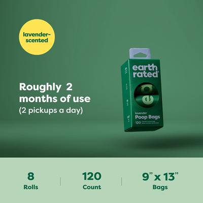 Earth Rated Dog Poop Bags, Refill Rolls
