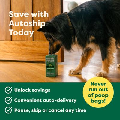 Show full view: Earth Rated Dog Poop Bags, Refill Rolls, Lavender Scented, 120 count slide 8 of 10