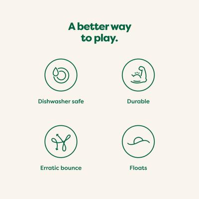 Show full view: Earth Rated Rubber Fetch Chew Dog Toy, Small slide 6 of 11