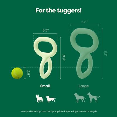 Show full view: Earth Rated Tug Dog Toy, Small slide 3 of 10