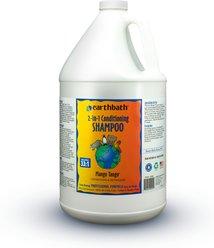 Earthbath 2-in-1 Mango Tango Conditioning Dog & Cat Shampoo, 128-fl oz bottle