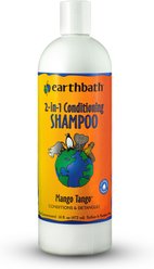 Earthbath 2-in-1 Mango Tango Conditioning Dog & Cat Shampoo, 16-fl oz bottle