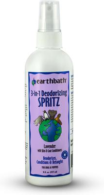 Show full view: Earthbath Deodorizing Lavender Spritz for Dogs, 8-fl oz bottle slide 1 of 10