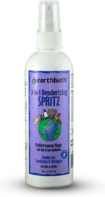Show full view: Earthbath Deodorizing Mediterranean Magic Rosemary Spritz for Dogs, 8-fl oz bottle slide 1 of 10