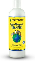 Earthbath Hypo-Allergenic Dog & Cat Shampoo, 16-fl oz bottle