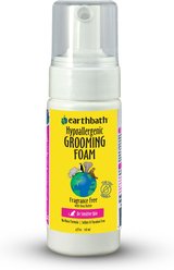 Earthbath Hypo-Allergenic Grooming Foam for Cats, 4-fl oz bottle