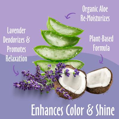 Show full view: Earthbath Light Color Coat Brightening Lavender Dog & Cat Shampoo, 128-fl oz bottle slide 2 of 10