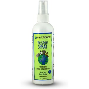 Earthbath No Chew Green Apple & Bitters Flavored Dog Spray, 8-fl oz bottle