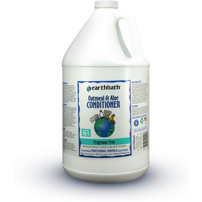 Earthbath Earthbath Oatmeal & Aloe Itch Relief Dog & Cat Conditioner, Fragrance-Free, 128-fl oz bottle