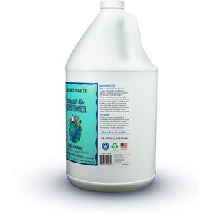 Earthbath Oatmeal & Aloe Itch Relief Dog & Cat Conditioner, Vanilla & Almond, 128-fl oz bottle