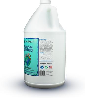 Show full view: Earthbath Oatmeal & Aloe Dog & Cat Conditioner, Vanilla & Almond, 128-fl oz bottle slide 8 of 10