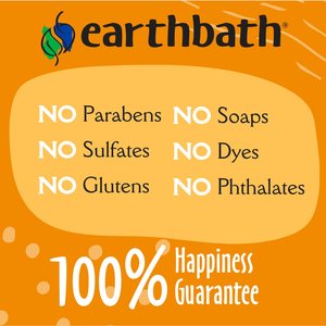 Earthbath Oatmeal & Aloe Itch Relief Dog & Cat Conditioner, Vanilla & Almond, 128-fl oz bottle