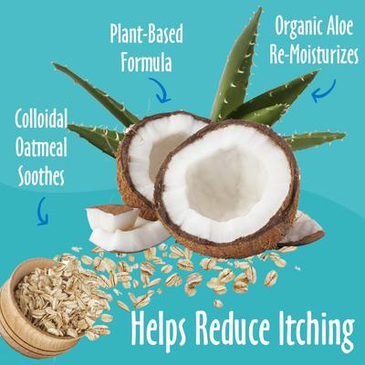 Show full view: Earthbath Oatmeal & Aloe Dog & Cat Conditioner, Vanilla & Almond, 128-fl oz bottle slide 2 of 10