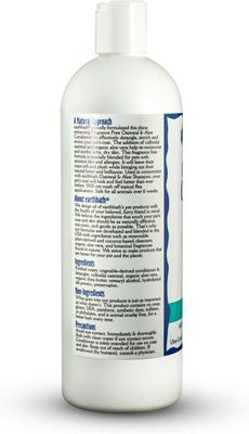 Show full view: Earthbath Oatmeal & Aloe Fragrance Free Dog & Cat Conditioner, 16-fl oz bottle slide 7 of 10