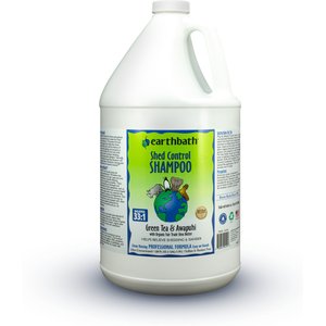 Earthbath Shed Control Green Tea & Awapuhi Dog & Cat Shampoo, 1-gal bottle