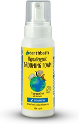 Earthbath Waterless Hypo-Allergenic Grooming Foam for Dogs, 8-fl oz bottle