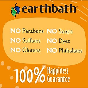 Earthbath Witch Hazel & Chamomile Cat & Dog Ear Wipes, 30 count