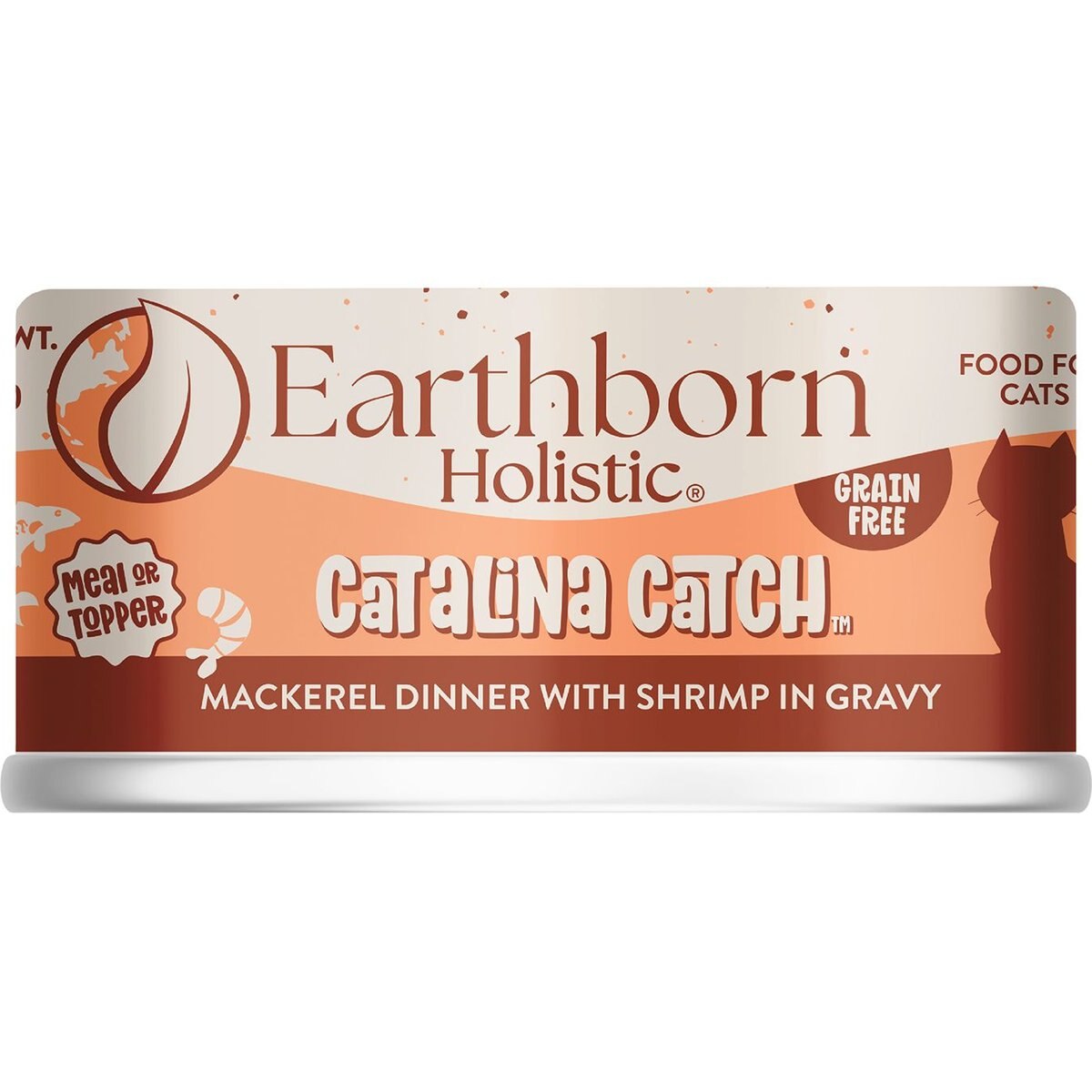 Earthborn Holistic Catalina Catch Natural Canned Cat Food, 3-oz, 24 ct
