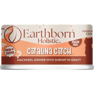 Earthborn Holistic Catalina Catch Grain-Free Natural Canned Cat & Kitten Food, 5.5-oz, case of 24
