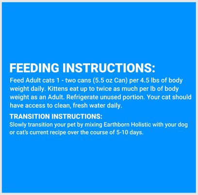 Show full view: Earthborn Holistic Chicken Jumble with Liver Grain-Free Natural Canned Cat & Kitten Food, 5.5-oz, case of 24 slide 9 of 10