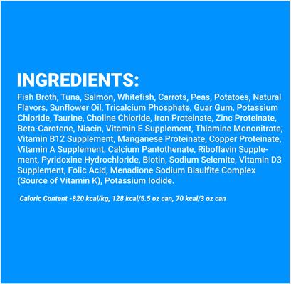 Show full view: Earthborn Holistic Harbor Harvest Grain-Free Natural Canned Cat & Kitten Food, 5.5-oz, case of 24 slide 7 of 10