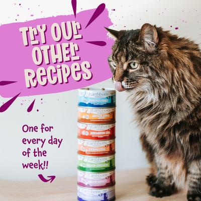 Show full view: Earthborn Holistic Harbor Harvest Grain-Free Natural Canned Cat & Kitten Food, 5.5-oz can, bundle of 48  slide 8 of 9