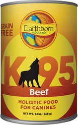 Earthborn Holistic K95 Beef Recipe + K95 Duck Recipe Canned Dog Food slide 2 of 9
