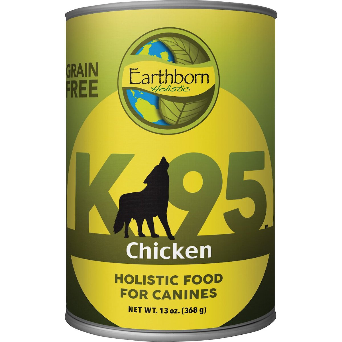 Earthborn Holistic K95 Chicken Recipe Grain-Free Canned Dog Food, 13-oz can, bundle of 24