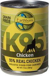 Earthborn Holistic K95 Chicken Recipe Grain-Free Canned Dog Food, 13-oz, case of 12 slide 2 of 8