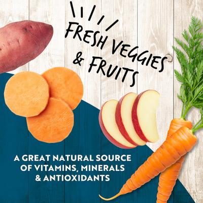 Show full view: Earthborn Holistic K95 Duck Recipe Grain-Free Canned Dog Food, 13-oz, case of 12 slide 7 of 9