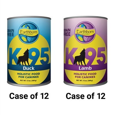 Earthborn Holistic Earthborn Holistic K95 Duck Recipe + K95 Lamb Recipe Grain-Free Canned Dog Food