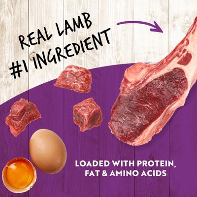 Show full view: Earthborn Holistic K95 Lamb Recipe Grain-Free Canned Dog Food, 13-oz can, bundle of 24  slide 5 of 9