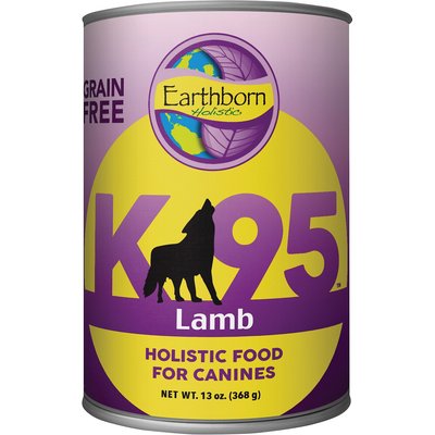 Earthborn Holistic Earthborn Holistic K95 Lamb Recipe Grain-Free Canned Dog Food, 13-oz can, bundle of 24