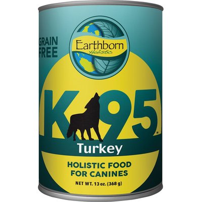 Earthborn Holistic Earthborn Holistic K95 Turkey Recipe Grain-Free Canned Dog Food, 13-oz, case of 12