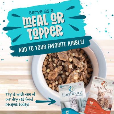 Show full view: Earthborn Holistic Monterey Medley Grain-Free Natural Canned Cat & Kitten Food, 3-oz, case of 24 slide 5 of 8