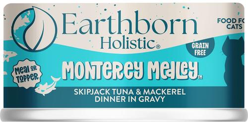 Show full view: Earthborn Holistic Monterey Medley Grain-Free Natural Canned Cat & Kitten Food, 5.5-oz, case of 24 slide 1 of 10
