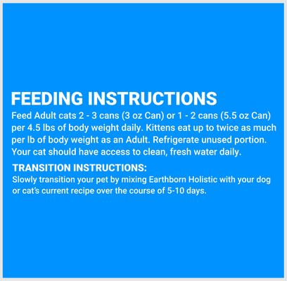 Show full view: Earthborn Holistic Monterey Medley Grain-Free Natural Canned Cat & Kitten Food, 5.5-oz, case of 24 slide 9 of 10