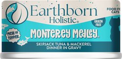 Earthborn Holistic Monterey Medley Grain-Free Natural Canned Cat & Kitten Food, 5.5-oz can, bundle of 48 