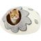 Show in main carousel: Earthtone Solutions Cozy Pueblo Felted Wool Cat Cave Bed slide 3 of 7