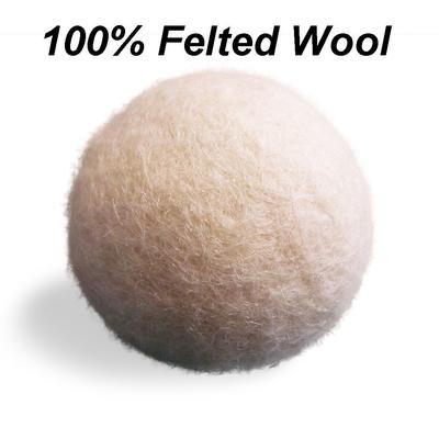 Show full view: Earthtone Solutions Felted Wool Cat Ball Toy, 6 count slide 6 of 9